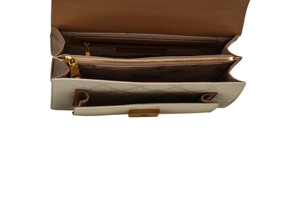 Bolsa de Hombro Steve Madden Barbs Bone Camel para Mujer