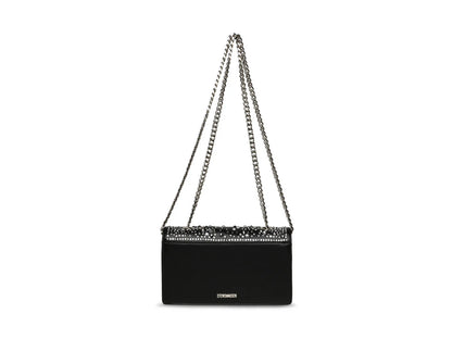 Bolsa Steve Madden Blegen Negro y Plata para Mujer