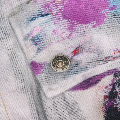 Trompe Loeil Jacket White Multi