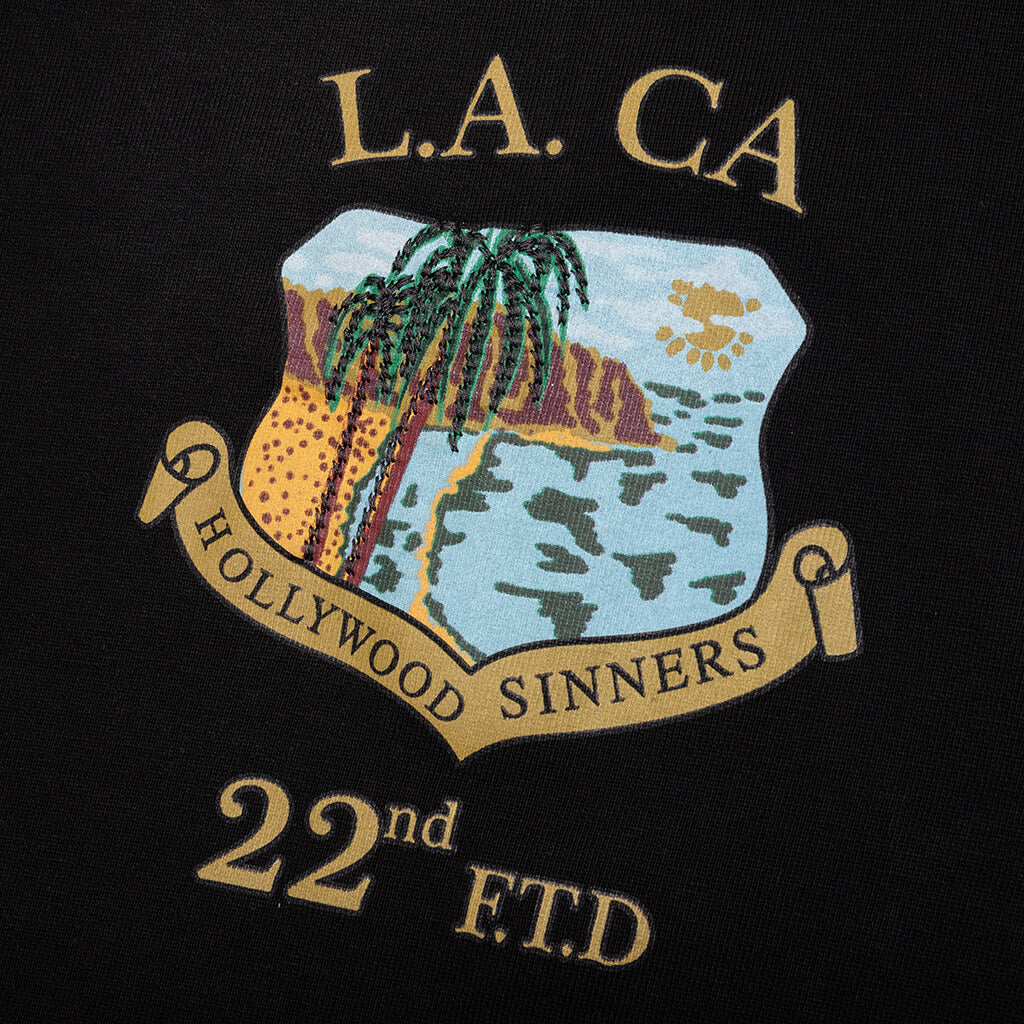 Sinners Oversized Tee Black