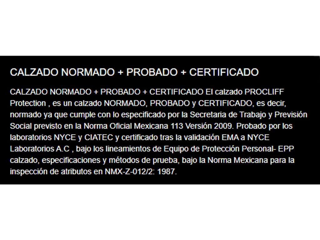 Botas Cliff Negro para Hombre