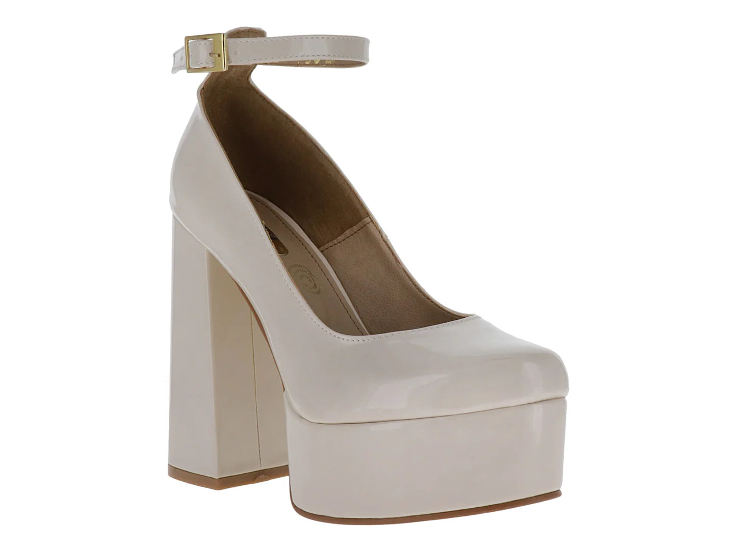 Zapatillas OYYI de Charol Color Miga para Mujer