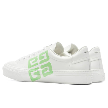 City Sport Sneakers White Mint Green
