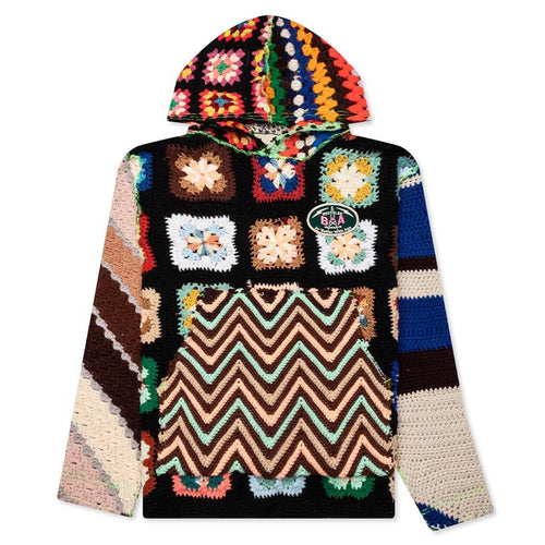 Nonnas Hand Knit Hoodie Multi