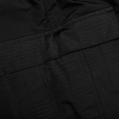 Nylon Cargo Pants Black
