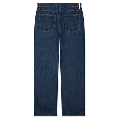 Loose Lightweight Denim Trousers Medium Denim