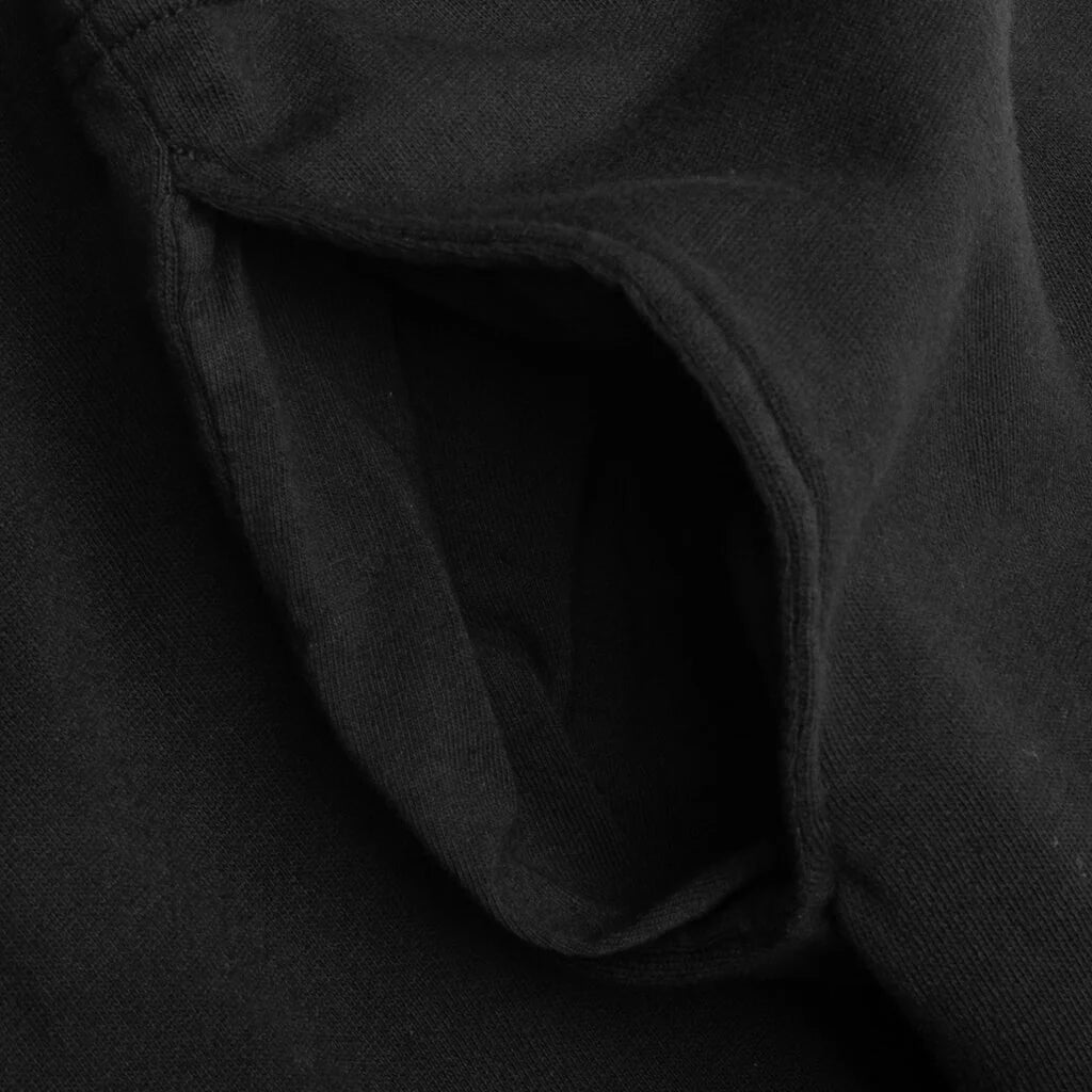 Drop Crotch Sweatpants Vintage Black