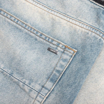 MA Quad Cuff Straight Jean Antique Indigo
