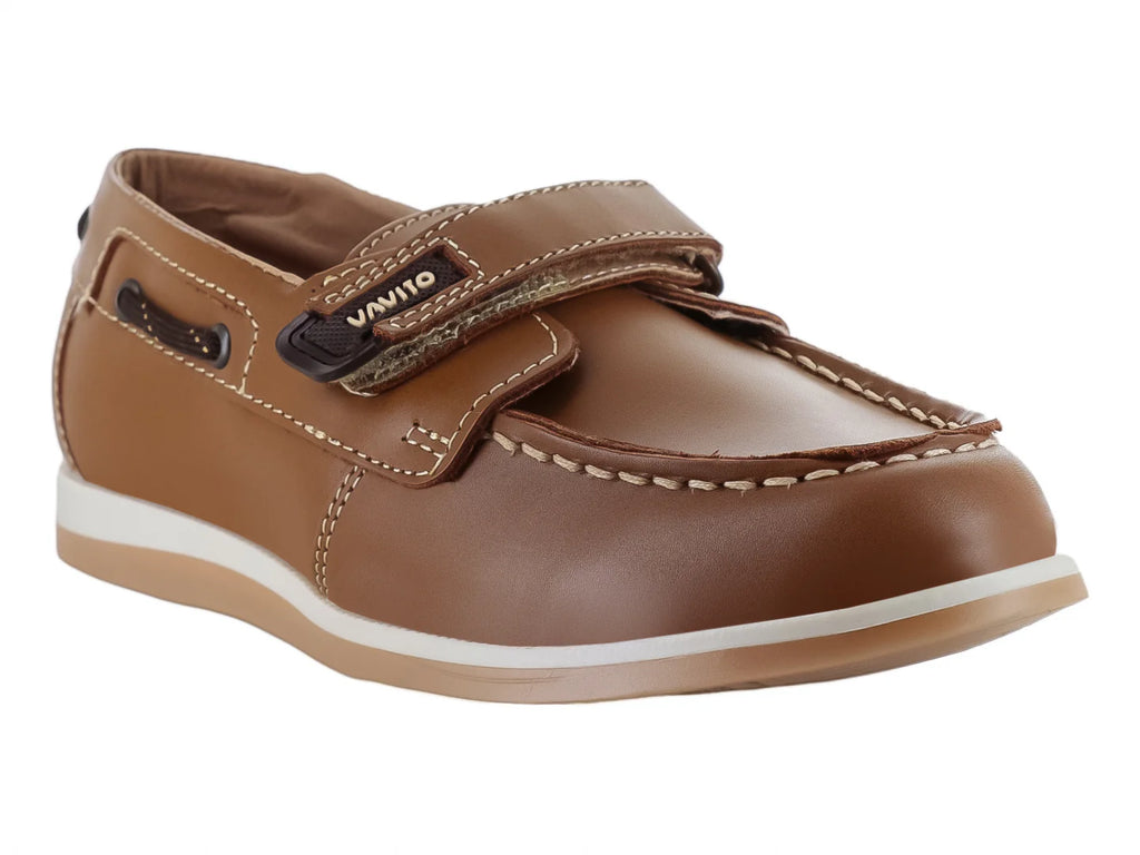 Zapatos Mocasines VAVITO Camel para Niño