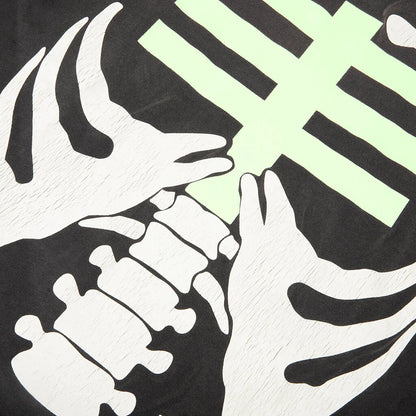 Saint M6 x Bounty Hunter Bone L S T Shirt Black