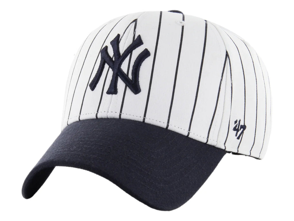 Gorra 47 Brand New York Yankees Pinstripe Blanco para Hombre