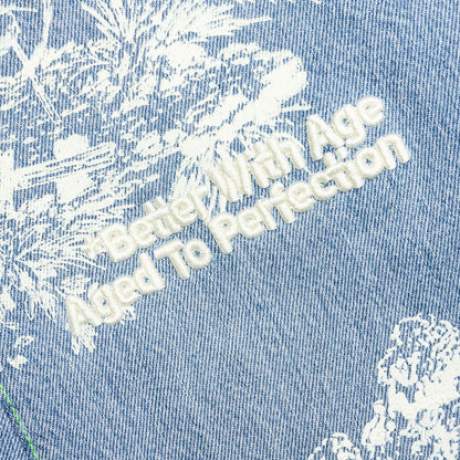 Teresa Double Wide Denim Short Indigo