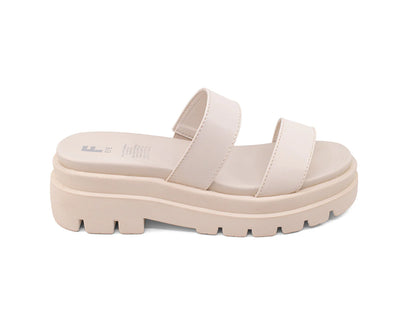 Sandalias EFE Plataforma Beige para Mujer