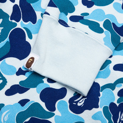 Abc Camo Shark Full Zip Hoodie Blue