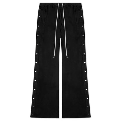 Brushed Jersey Pusher Pants Black