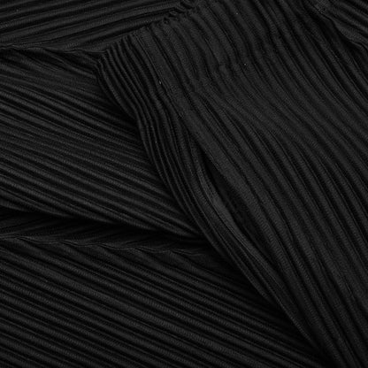 Pleats Bottoms Black
