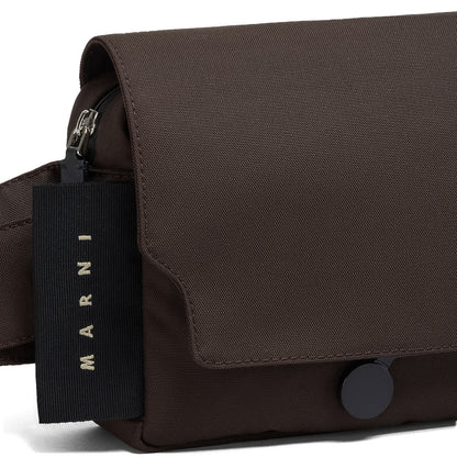 Black Cordura Cityscape Belt Bag Coffee
