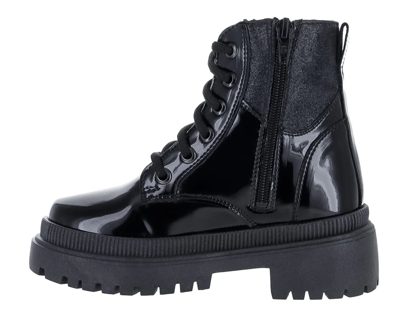 Botas MELIANA Charol Negro para Niña