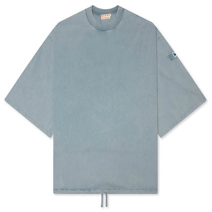 Sleeve Patch Tee Sky
