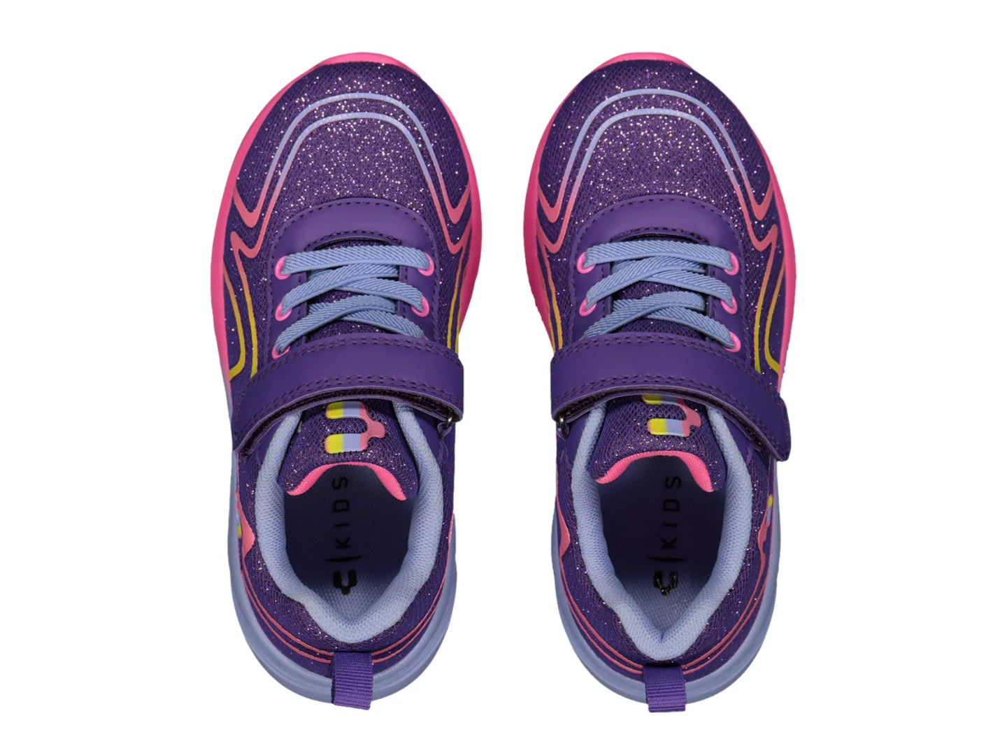 Tenis Charly Morado y Fucsia para Niña