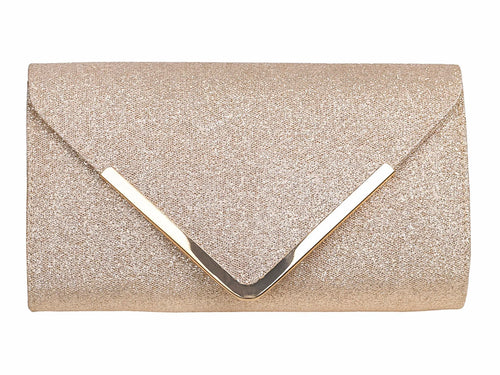 Bolsa de Fiesta Elba Dorado para Mujer