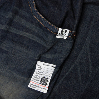 Light Denim Wide Pants Indigo