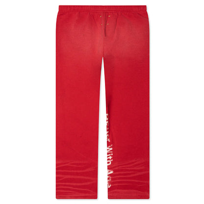 Superficial Sweatpants Red