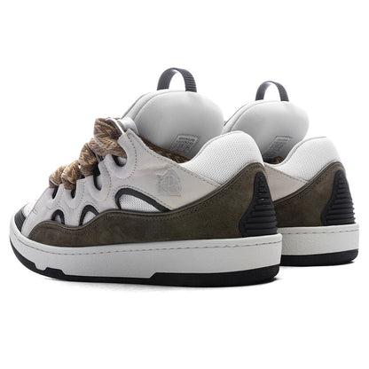 Curb Sneakers White Khaki