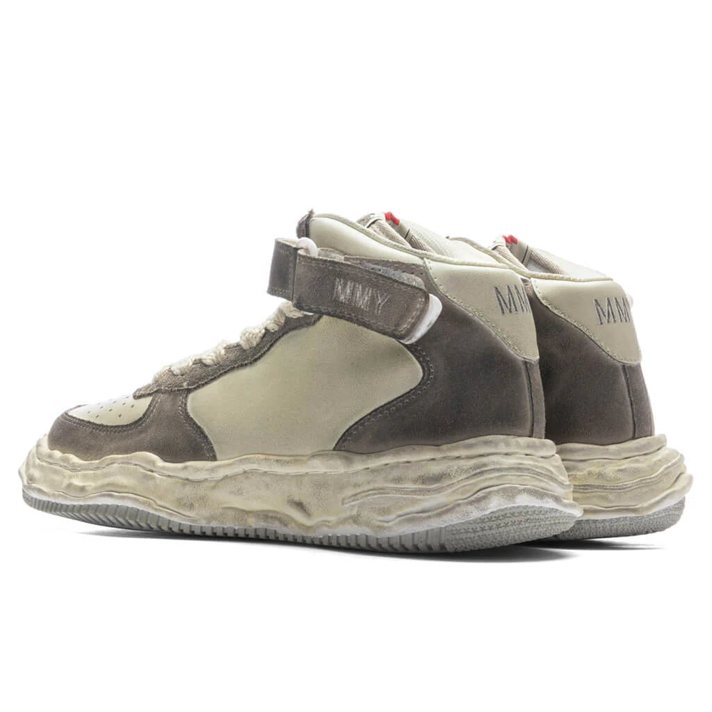 Wayne High OG Sole Leather High Top White