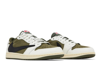 Travis Scott x Jordan 1 Low OG SP Reverse Olive Medium Olive