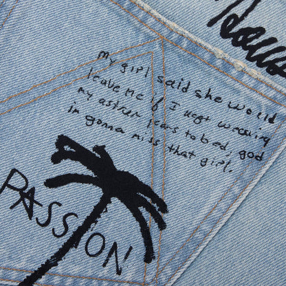 Dedication Short Blue