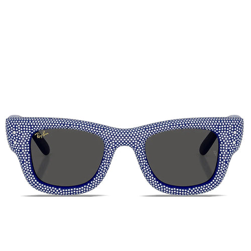 Ray Ban x AAP Rocky Wayfarer Puffer Crystal Pavé Edition Blue Strass Pave