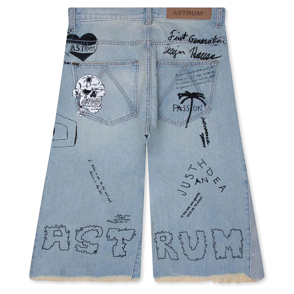 Dedication Short Blue