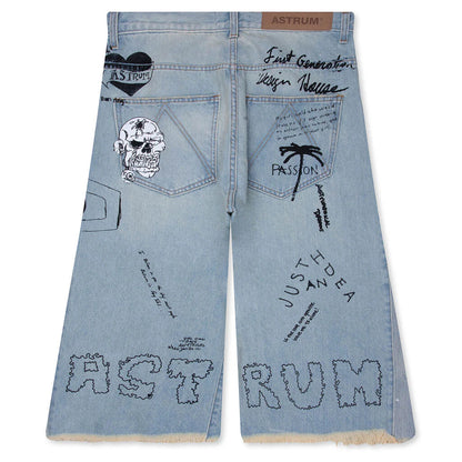 Dedication Short Blue