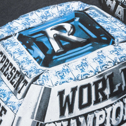 Feature x Represent Champion Rings T Shirt Stained Black