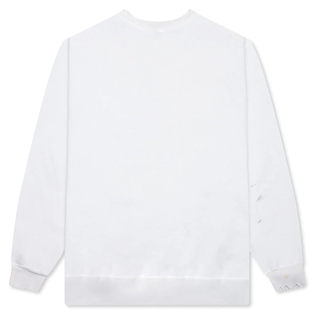 Vague Abuse Crewneck White