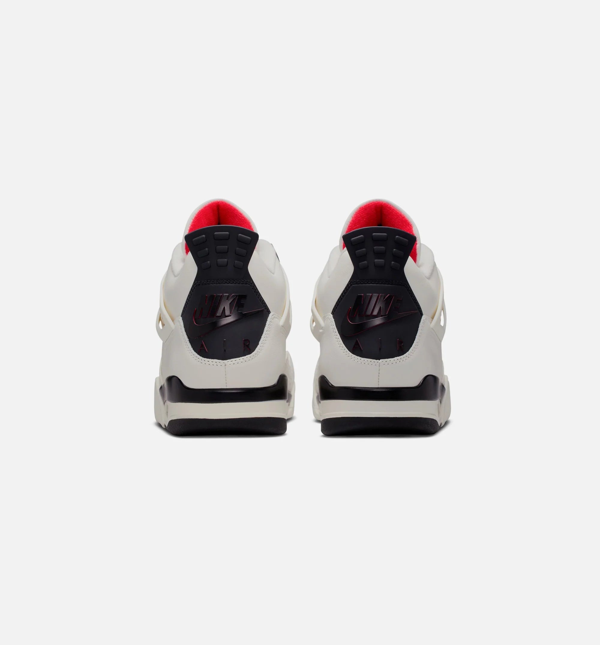 Air Jordan 4 Retro Flight Club Mens Lifestyle Shoe Sail Black University Red