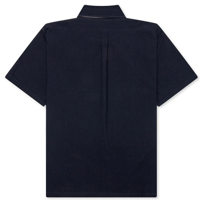 Short Sleeve Shirt with Pocket Night Blue
