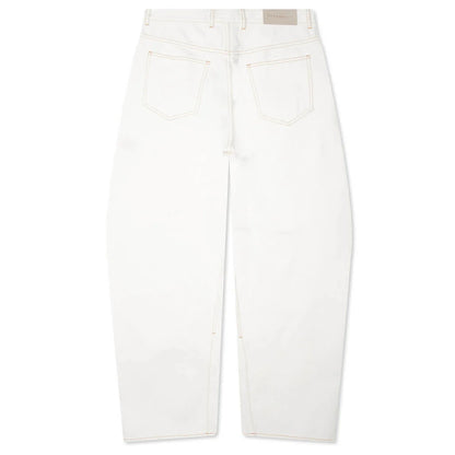Couture Seam Trousers White