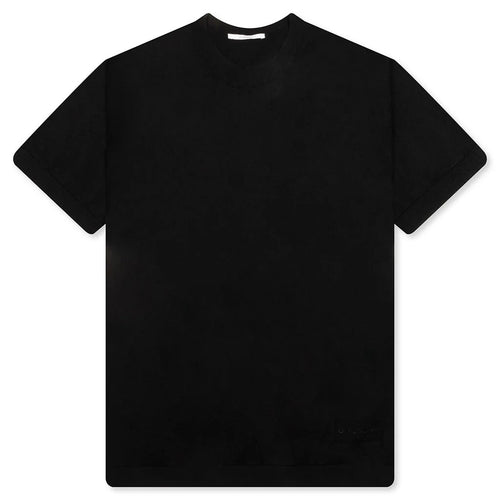 Knit T Shirt Black