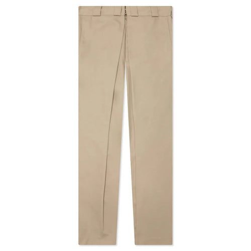 Pleated Extra Large Chino Beige