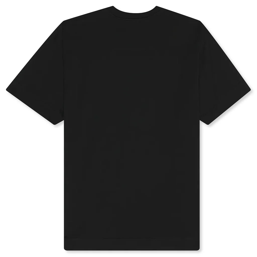 Unicorns Embroidery T Shirt Black