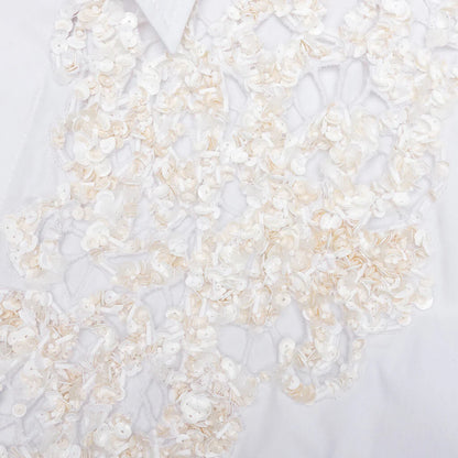 Cassidye Emb 2293 MW Shirt White