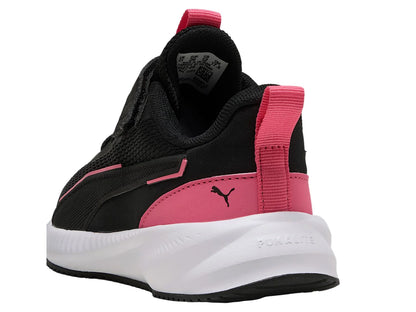 Tenis PUMA Flyer 3 AC PS Negro y Rosa para Niña