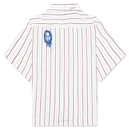 Praying Silk Mechanic Shirt Cream