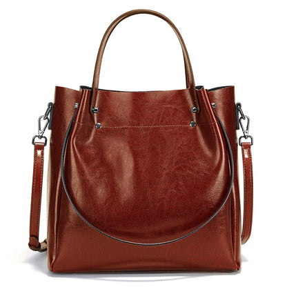 Bolsa Tote de Couro La Spezia