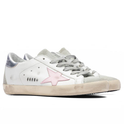Womens Super Star Sneakers White Ice Orchid Pink