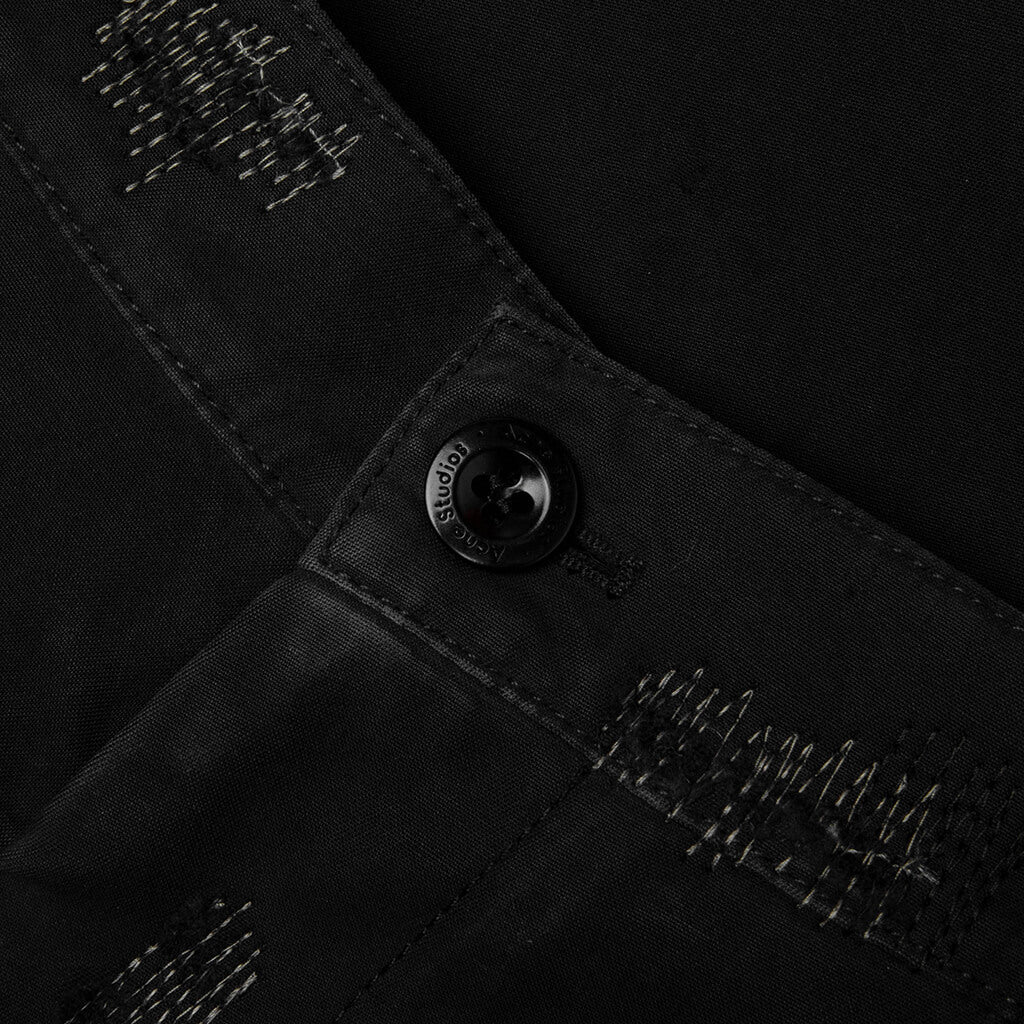 Mended Trousers Black