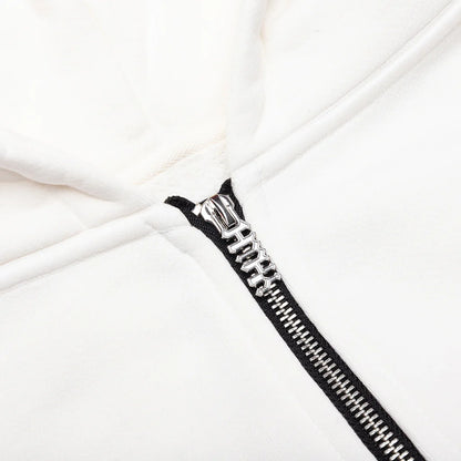 USO 123 CVA Zip Hoodie Max White