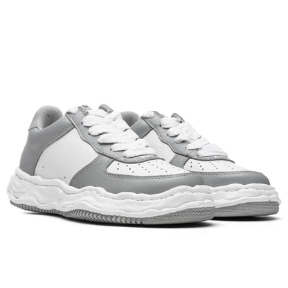 Wayne Low OG Sole Leather Sneaker Grey White